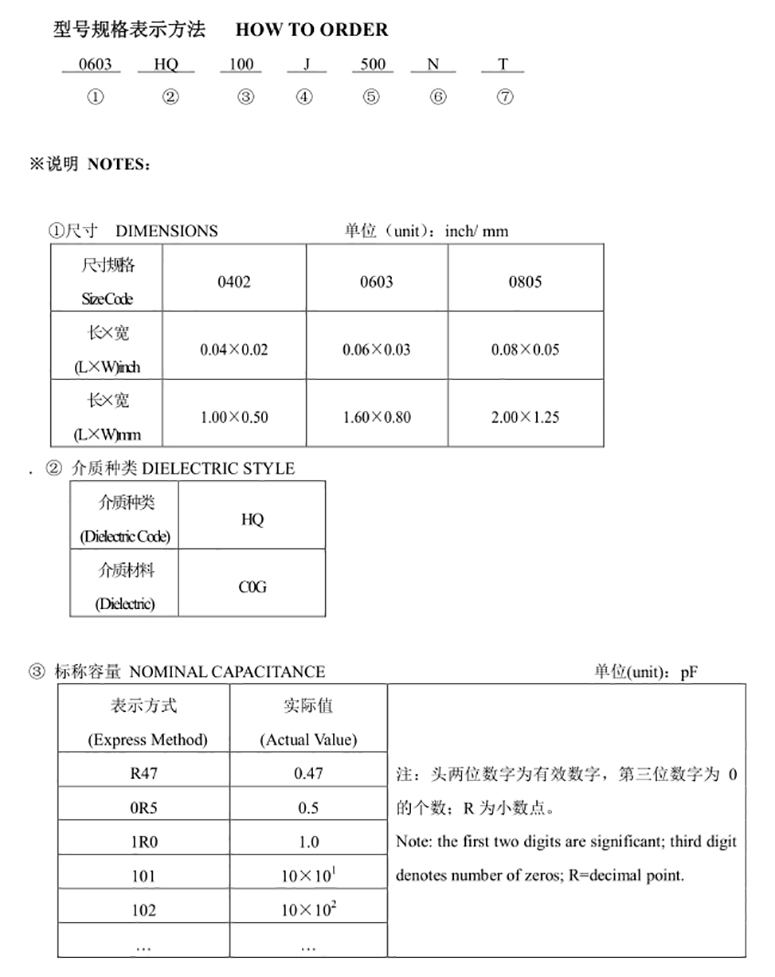 高电容参数