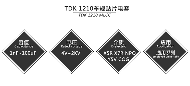 tdk电容一级代理
