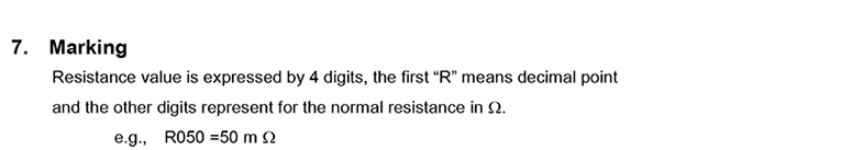 1mR贴片合金电阻